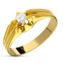 18K SOLITARIO ORO AMARILLO DIAMANTE NATURAL 0.20 QTS. ANCHO: 7 MM 18K SOLITARIO ORO AMARILLO DIAMANTE NATURAL 0.20 QTS. ANCHO: 7 MM