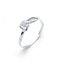 18K SORTIJA ORO BLANCO DIAMANTES NATURALES TALLA BRILLANTE 0,026 QTS. ANCHO: 5MM. CUERPO: 1,5MM 18K SORTIJA ORO BLANCO DIAMANTES NATURALES TALLA BRILLANTE 0,026 QTS. ANCHO: 5MM. CUERPO: 1,5MM