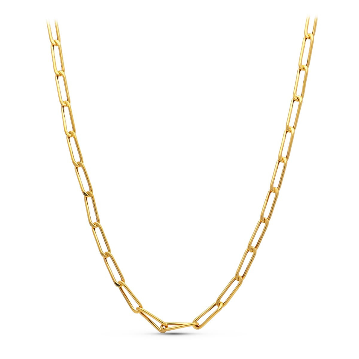 18K CADENA ORO AMARILLO BILBAO 50CM 4 MM