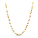 18K GARGANTILLA ORO AMARILLO BILBAO HUECO 67 CM 18K GARGANTILLA ORO AMARILLO BILBAO HUECO 67 CM