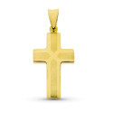 18K CRUZ ORO BLANCO CON CIRCONITA 32X17 MM 18K CRUZ ORO BLANCO CON CIRCONITA 32X17 MM