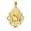 18K MEDALLA ORO AMARILLO ANGEL CERCO. 24X17 MM 18K MEDALLA ORO AMARILLO ANGEL CERCO. 24X17 MM