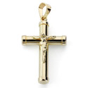 18K CRUZ ORO AMARILLO CON CRISTO HUECA 24X15X3 MM 18K CRUZ ORO AMARILLO CON CRISTO HUECA 24X15X3 MM