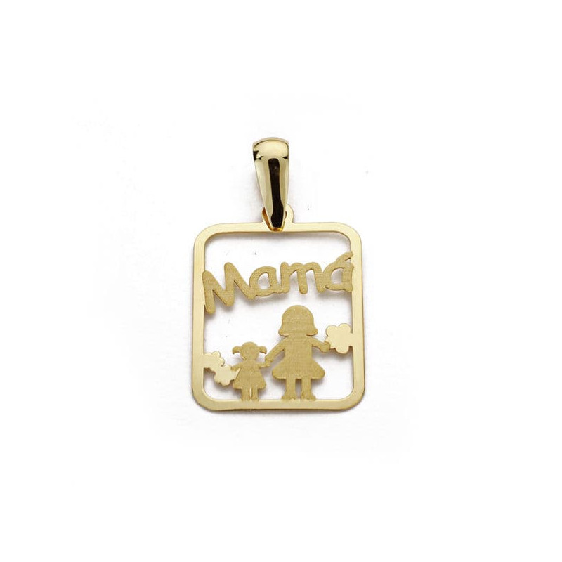 18K COLGANTE ORO AMARILLO " MAMA "