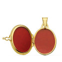 18K COLGANTE GUARDAPELO DIJE PORTAFOTOS ORO AMARILLO FLOR CIRCONITA 22X19 MM 18K COLGANTE GUARDAPELO DIJE PORTAFOTOS ORO AMARILLO FLOR CIRCONITA 22X19 MM