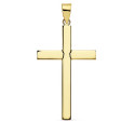 18K CRUZ ORO AMARILLO LISA 32X18X3 MM 18K CRUZ ORO AMARILLO LISA 32X18X3 MM
