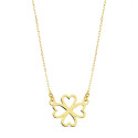 18K COLLAR ORO AMARILLO CORAZONES 12 MM 45CM C. AMOR