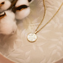 18K COLGANTE AMULETO ORO AMARILLO NACAR MANO DE FATIMA 20 MM 18K COLGANTE AMULETO ORO AMARILLO NACAR MANO DE FATIMA 20 MM