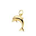 18K COLGANTE AMULETO ORO AMARILLO DELFIN LISO 17X12 MM 18K COLGANTE AMULETO ORO AMARILLO DELFIN LISO 17X12 MM