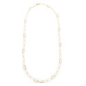 18K GARGANTILLA ORO AMARILLO ESLABONES 80CM 18K GARGANTILLA ORO AMARILLO ESLABONES 80CM