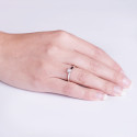 18K SOLITARIO DIAMANTE NATURAL TALLA BRILLANTE ORO BLANCO 0,150 QTS. SI-H 18K SOLITARIO DIAMANTE NATURAL TALLA BRILLANTE ORO BLANCO 0,150 QTS. SI-H