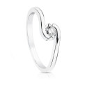 18K SOLITARIO DIAMANTE NATURAL TALLA BRILLANTE ORO BLANCO 0.150 QTS. SI-H 18K SOLITARIO DIAMANTE NATURAL TALLA BRILLANTE ORO BLANCO 0.150 QTS. SI-H