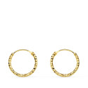18K AROS ORO AMARILLO RETORCIDO TALLADO 13X1.30 MM 18K AROS ORO AMARILLO RETORCIDO TALLADO 13X1.30 MM