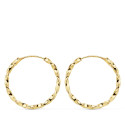 18K AROS ORO AMARILLO GALLONEADOS HUECOS 20X1.50 MM 18K AROS ORO AMARILLO GALLONEADOS HUECOS 20X1.50 MM