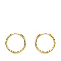 18K AROS ORO AMARILLO HUECOS REDONDOS 13X1.20 MM 18K AROS ORO AMARILLO HUECOS REDONDOS 13X1.20 MM