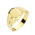 18K SELLO ORO AMARILLO HUECO CADETE ZONA GRABADO OVAL 8X6 MM 18K SELLO ORO AMARILLO HUECO CADETE ZONA GRABADO OVAL 8X6 MM