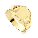 18K SELLO ORO AMARILLO CADETE TALLADO HUECO. ANCHO GRABADO: 9 X 7.5MM 18K SELLO ORO AMARILLO CADETE TALLADO HUECO. ANCHO GRABADO: 9 X 7.5MM