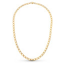 18K CADENA ORO AMARILLO ROMBO HUECA 50CM 5 MM