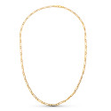 18K CADENA ORO AMARILLO CARTIER HUECA 50CM 3 MM 18K CADENA ORO AMARILLO CARTIER HUECA 50CM 3 MM