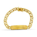 18K ESCLAVA ORO AMARILLO HUNGARA 21CM 7 MM