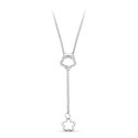 18K GARGANTILLA ORO BLANCO MOTIVO FLOR 18K GARGANTILLA ORO BLANCO MOTIVO FLOR