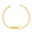 18K ESCLAVA ORO AMARILLO HUNGARA PLACA CHAPA CON CORAZON TALLADO 26X6 MM 13CM 18K ESCLAVA ORO AMARILLO HUNGARA PLACA CHAPA CON CORAZON TALLADO 26X6 MM 13CM