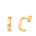 18K PENDIENTES ORO AMARILLO MEDIO ARO ABIERTO TORNILLOS EN BRILLO. MEDIDA: 12X3 MM. CIERRE PRESION 18K PENDIENTES ORO AMARILLO MEDIO ARO ABIERTO TORNILLOS EN BRILLO. MEDIDA: 12X3 MM. CIERRE PRESION