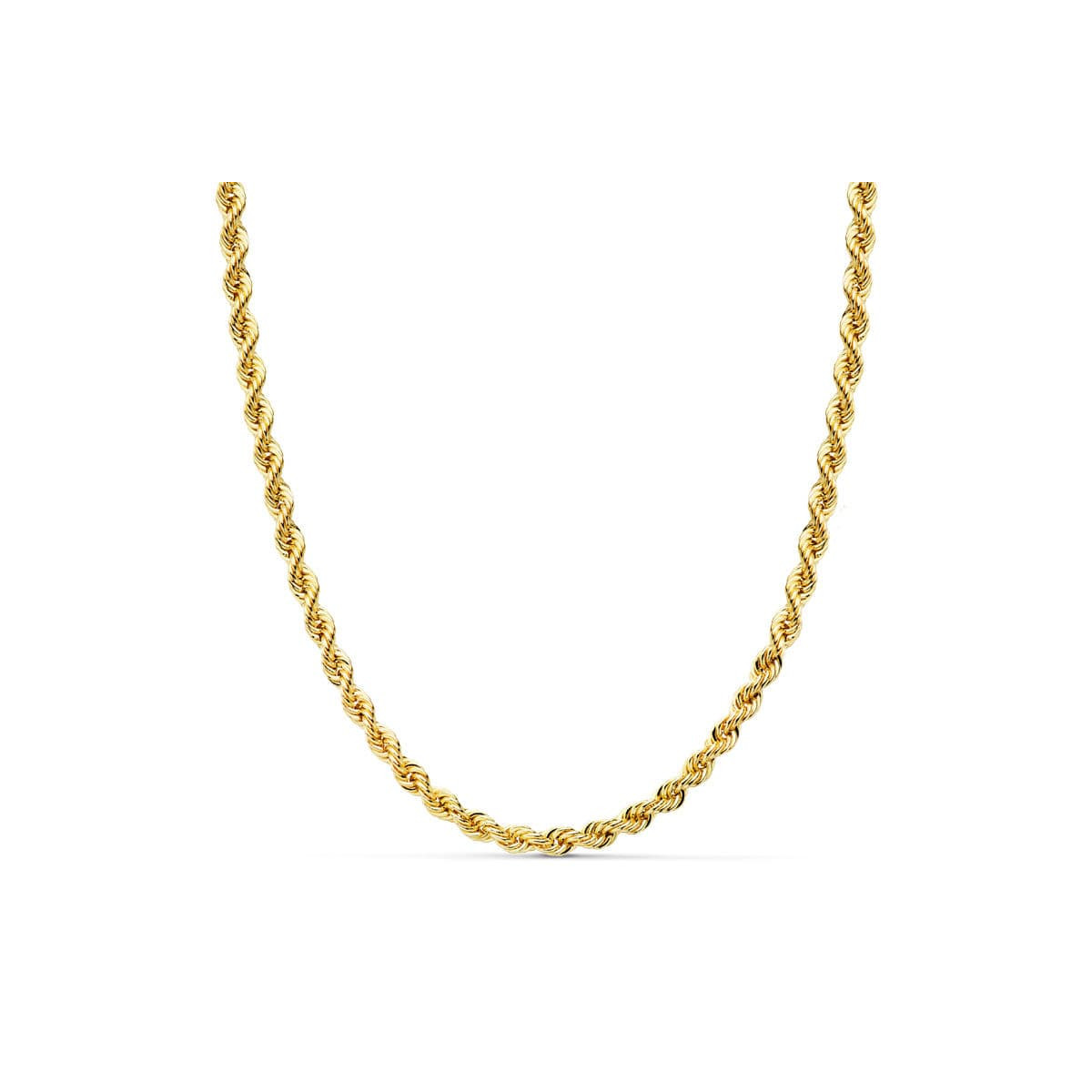 18K CORDON ORO AMARILLO SALOMONICO LIGERO. ANCHO: 3,8 MM. LARGO: 60CM