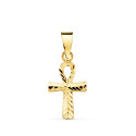 18K CRUZ DE LA VIDA EGIPCIA ORO AMARILLO TALLADA. 16 X 9 MM. AMULETO EGIPCIO ANKH 18K CRUZ DE LA VIDA EGIPCIA ORO AMARILLO TALLADA. 16 X 9 MM. AMULETO EGIPCIO ANKH