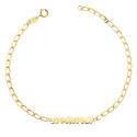 18K PULSERA ORO AMARIILLO MAMA CADENA BILBAO 2.5MM. LARGO: 20CM 18K PULSERA ORO AMARIILLO MAMA CADENA BILBAO 2.5MM. LARGO: 20CM