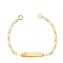 18K ESCLAVA ORO AMARILLO CARTIER 1X1 ESLABON CON TEXTURA. ANCHO: 1.5MM. PLACA CHAPA: 19X4MM. LARGO 12CM 18K ESCLAVA ORO AMARILLO CARTIER 1X1 ESLABON CON TEXTURA. ANCHO: 1.5MM. PLACA CHAPA: 19X4MM. LARGO 12CM