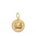 18K MEDALLA ORO AMARILLO MEDUSA GRECA EN BRILLO. MEDIDA: 15 MM 18K MEDALLA ORO AMARILLO MEDUSA GRECA EN BRILLO. MEDIDA: 15 MM