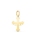 18K COLGANTE ORO AMARILLO CRUZ DE COVADONGA O VICTORIA SILUETA EN BRILLO. 18 X 13 MM 18K COLGANTE ORO AMARILLO CRUZ DE COVADONGA O VICTORIA SILUETA EN BRILLO. 18 X 13 MM