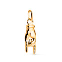 18K COLGANTE AMULETO ORO AMARILLO MANO ITALIANA EN BRILLO. MEDIDA: 22 X 7,5 MM 18K COLGANTE AMULETO ORO AMARILLO MANO ITALIANA EN BRILLO. MEDIDA: 22 X 7,5 MM
