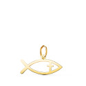 18K COLGANTE ORO AMARILLO PEZ DE LOS CRISTIANOS EN BRILLO. MEDIDA: 20 X 10 MM 18K COLGANTE ORO AMARILLO PEZ DE LOS CRISTIANOS EN BRILLO. MEDIDA: 20 X 10 MM