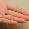 18K CADENA ORO AMARILLO ANCLA HUECA LARGO 50CM ANCHO 2 MM 18K CADENA ORO AMARILLO ANCLA HUECA LARGO 50CM ANCHO 2 MM