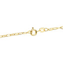 18K CADENA ORO AMARILLO ANCLA HUECA LARGO 60CM ANCHO 2.5 MM 18K CADENA ORO AMARILLO ANCLA HUECA LARGO 60CM ANCHO 2.5 MM