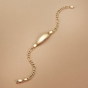 18K ESCLAVA ORO AMARILLO COMUNION CARTIER HUECA LARGO: 18CM ANCHO: 4MM 18K ESCLAVA ORO AMARILLO COMUNION CARTIER HUECA LARGO: 18CM ANCHO: 4MM