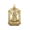 18K MEDALLA ORO AMARILLO VIRGEN DE CASTELLAR 27X18 MM 18K MEDALLA ORO AMARILLO VIRGEN DE CASTELLAR 27X18 MM