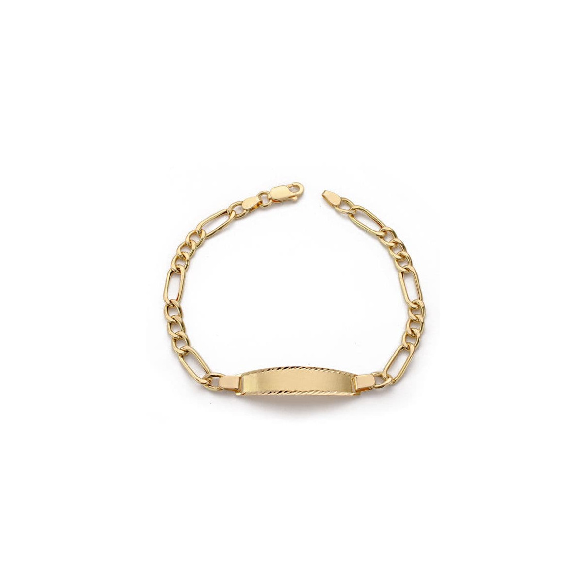 18K PULSERA ESCLAVA ORO AMARILLO COMUNION CARTIER 18CM