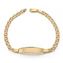 18K PULSERA ESCLAVA ORO AMARILLO HUNGARA 18CM 18K PULSERA ESCLAVA ORO AMARILLO HUNGARA 18CM