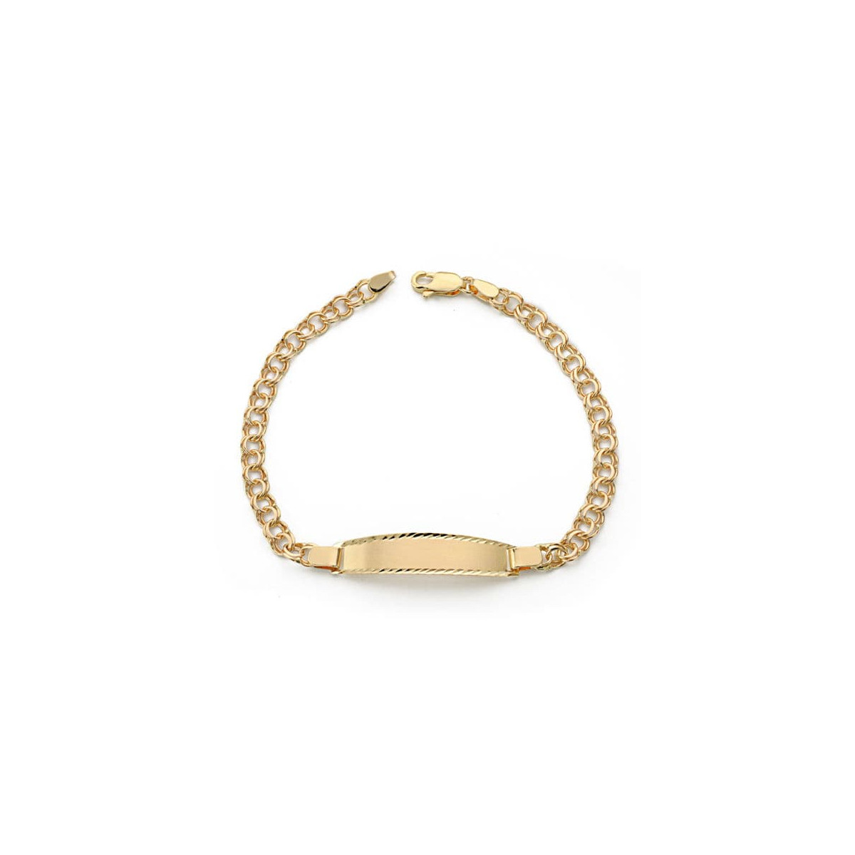 18K PULSERA ESCLAVA ORO AMARILLO HUNGARA 18CM