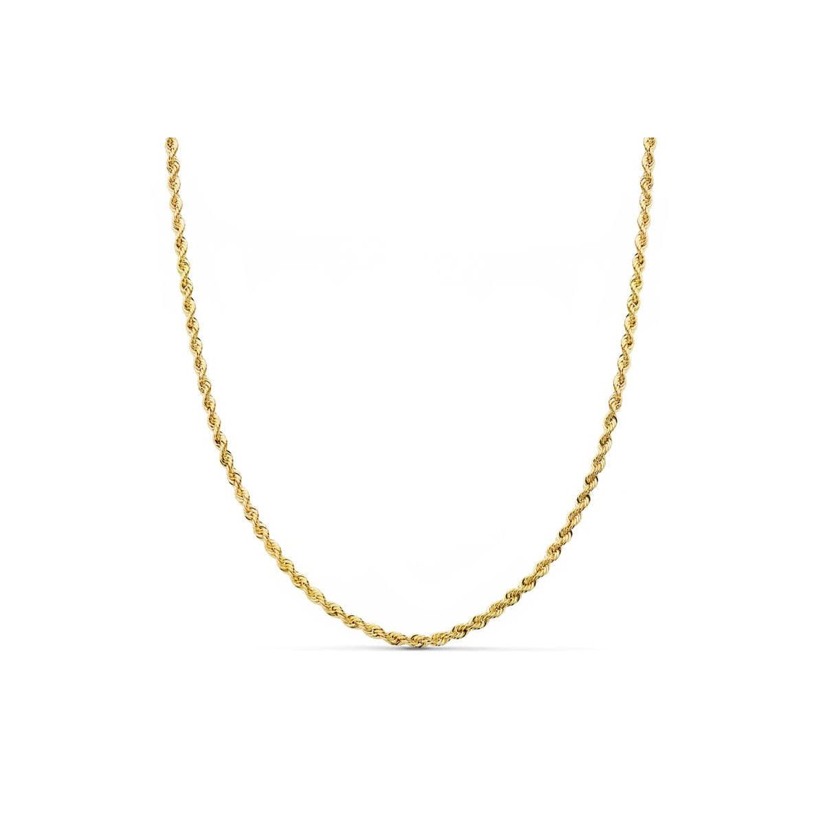 18K CORDON ORO AMARILLO SALOMONICO LIGERO. ANCHO: 2,2 MM. LARGO: 45CM