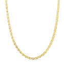 18K CADENA ORO AMARILLO ANCLA HUECA LARGO 50CM ANCHO 3 MM 18K CADENA ORO AMARILLO ANCLA HUECA LARGO 50CM ANCHO 3 MM