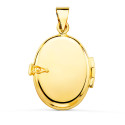 18K GUARDAPELO DIJE PORTAFOTOS OVAL ORO AMARILLO LABRADO. 26X21 MM 18K GUARDAPELO DIJE PORTAFOTOS OVAL ORO AMARILLO LABRADO. 26X21 MM