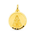 18K MEDALLA ORO AMARILLO VIRGEN MILAGROSA 20 MM 18K MEDALLA ORO AMARILLO VIRGEN MILAGROSA 20 MM