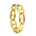18K PULSERA ORO AMARILLO BARCO HUECA GRANDE 18K PULSERA ORO AMARILLO BARCO HUECA GRANDE