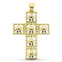 18K CRUZ ORO BICOLOR 45X31 MM 18K CRUZ ORO BICOLOR 45X31 MM