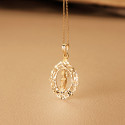 18K MEDALLA ORO AMARILLO VIRGEN DE LA ALMUDENA ORLA 27X20 MM 18K MEDALLA ORO AMARILLO VIRGEN DE LA ALMUDENA ORLA 27X20 MM