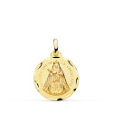 18K MEDALLA ORO AMARILLO NUESTRA SEÑORA DE LA CANDELARIA TALLADA 18 MM 18K MEDALLA ORO AMARILLO NUESTRA SEÑORA DE LA CANDELARIA TALLADA 18 MM